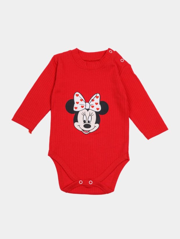 Completo per bambina – body, felpa con cappuccio e pantaloni Minnie