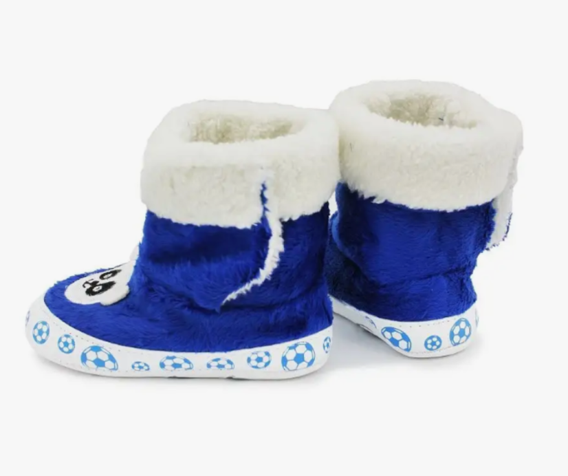 Caldi stivali da bambino/ Scarpine per neonati Panda blue