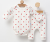 Set pentru copii din 2 piese – body și pantaloni cu inimioare