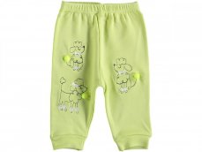 Pantaloni bebe verde Cătelus