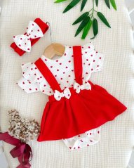 Body se sukýnkou a čelenkou Sweet Heart