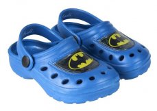 Zoccoli crocs Batman blu