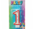 Candela di compleanno numero 1, rosso, 3 x 6 cm
