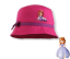Dívčí klobouček Disney Sofia - Barva: Červená, Velikost: 50