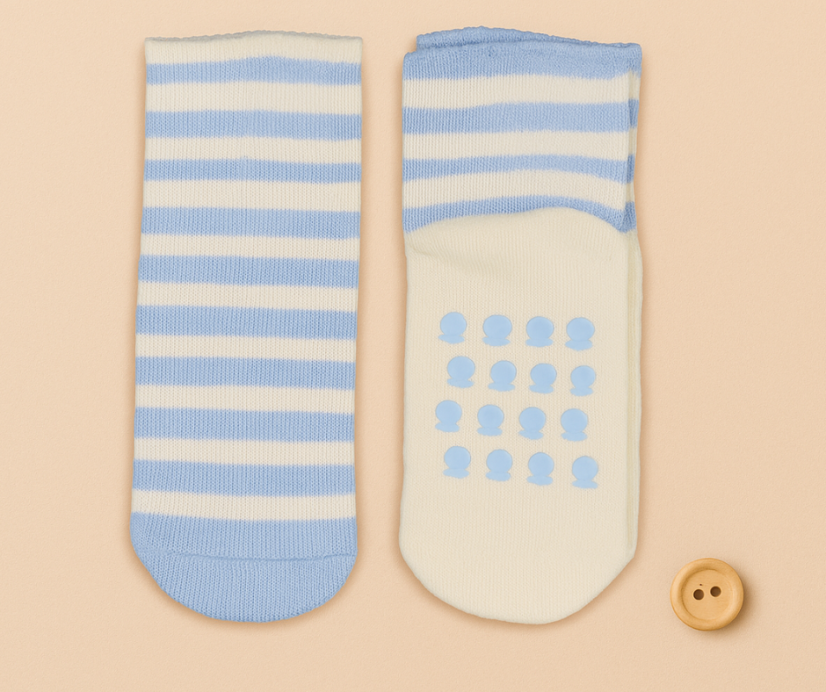 Calzini con suola antiscivolo - Colore: Viola