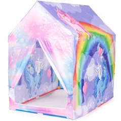 Dětský stan Rainbow Land s jednorožci 95 × 102 × 72 cm