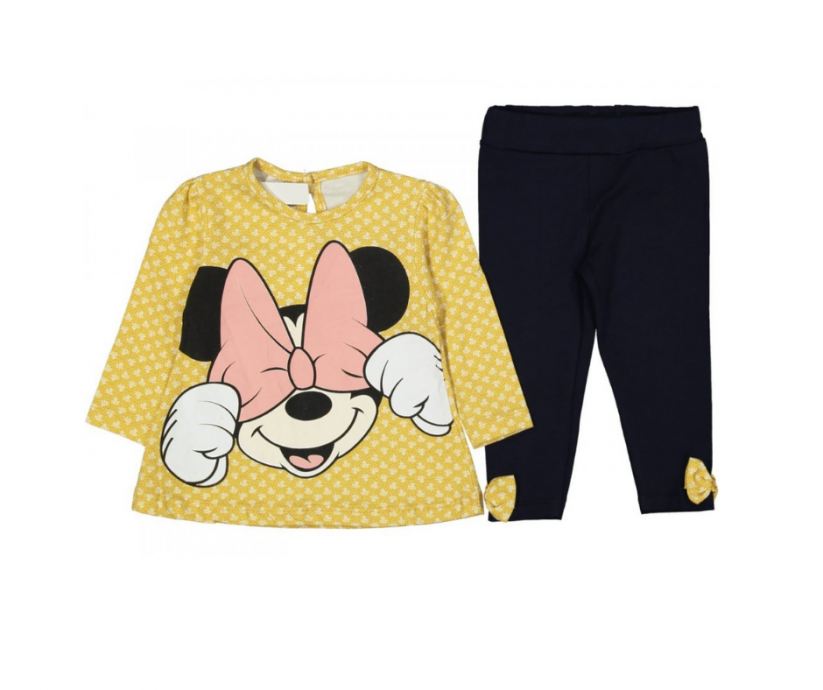 Set 2 pezzi vestiti per bambina Minnie Mouse