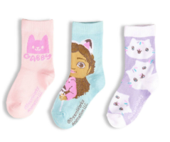 Ponožky Gabby's Dollhouse 3 pack