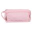 Astuccio scolastico rosa a due scomparti