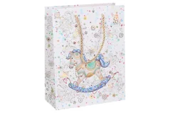 Dárková taška Koník 42x31x12 cm