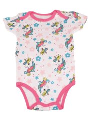 Body cu mânecă scurtă Unicorn