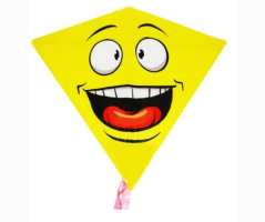 Létající drak 68 x 73 cm - Úsměv