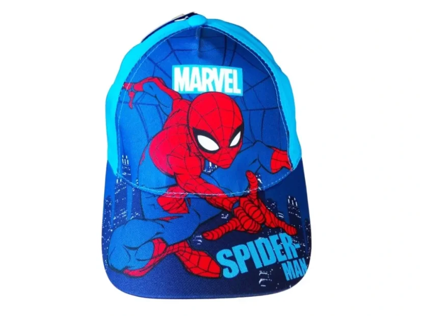 Kšiltovka modrá Spiderman 52