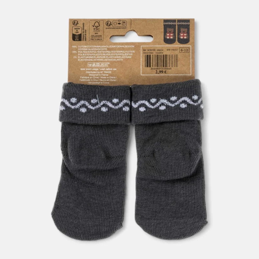 Calzini per neonati Bear