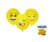Balónky Emoji, 30cm - sada 5 ks