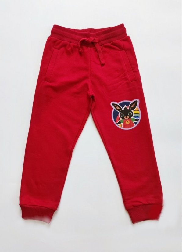 Pantaloni per bambini Bing rosso