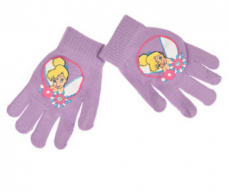 Dívčí rukavice Zvonilka fialové