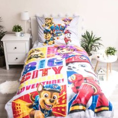 Lenjerie de pat pentru copii Paw Patrol 140 × 200 cm
