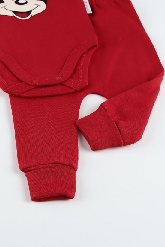 Completo per bambina – body, felpa con cappuccio e pantaloni Minnie