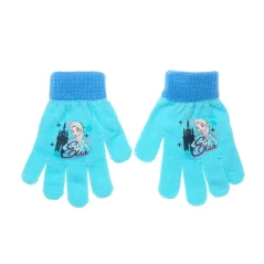 Rukavice Frozen světle modré