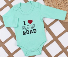 Body dl. rukáv I Love Mum & Dad