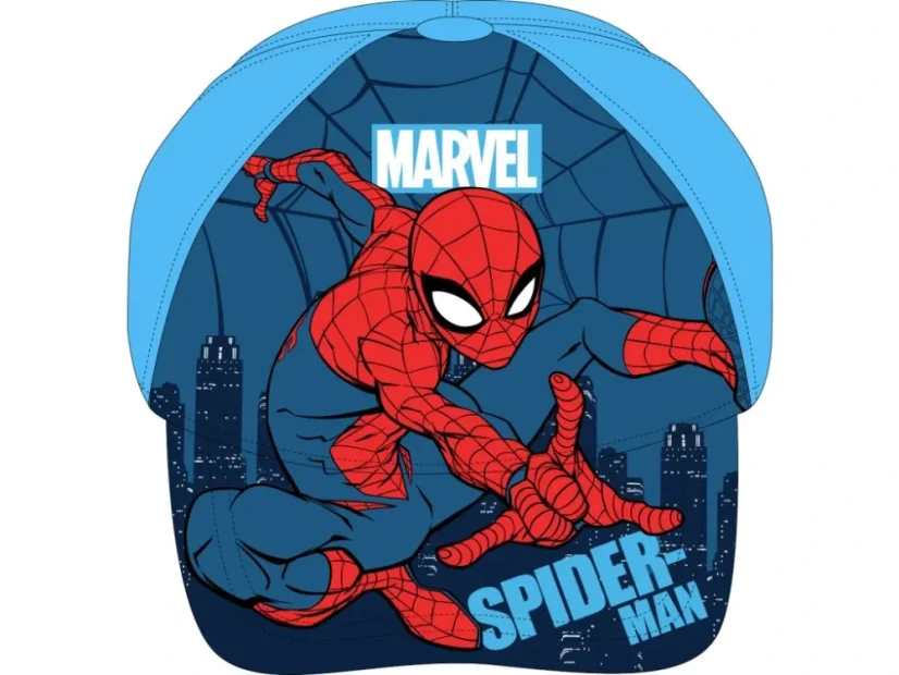 Kšiltovka modrá Spiderman 52