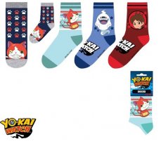 Chlapčenské ponožky Yo-Kai Watch navy 27/30