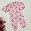 Tuta per neonati Cuccioli | rosa