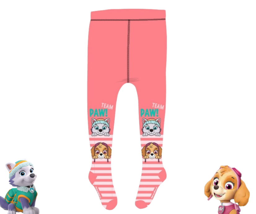 Dojčenské dievčenské pančuchy Paw Patrol