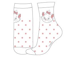 Sosete Cat Marie alb