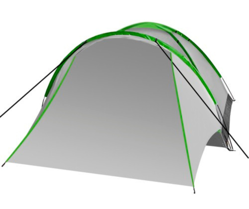 Tenda da campeggio familiare Nevada 200×200×140 cm, per 2–4 persone
