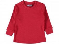 Detské červené tričko dlhý rukáv 68