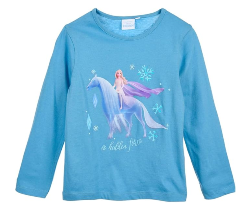 Dívčí tričko s dlouhým rukávem Frozen