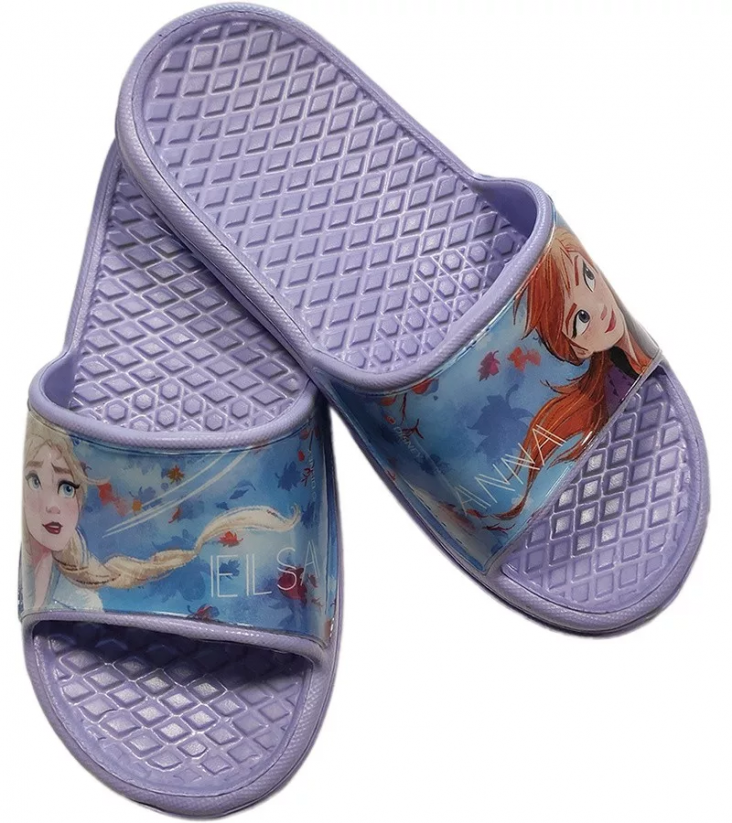 Dětské letní pantofle  - dívčí nazouváky Frozen