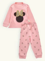 Set pentru fetițe – hanorac și pantaloni Minnie