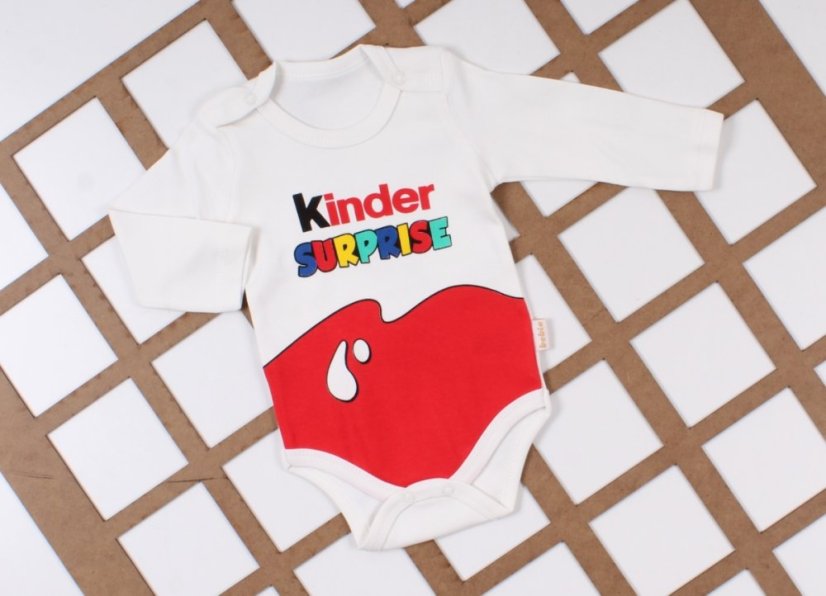 Kojenecké body Kinder Surprise - Velikost: 86