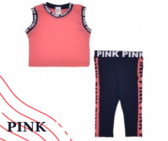 2 dielny dievčenský set Pink