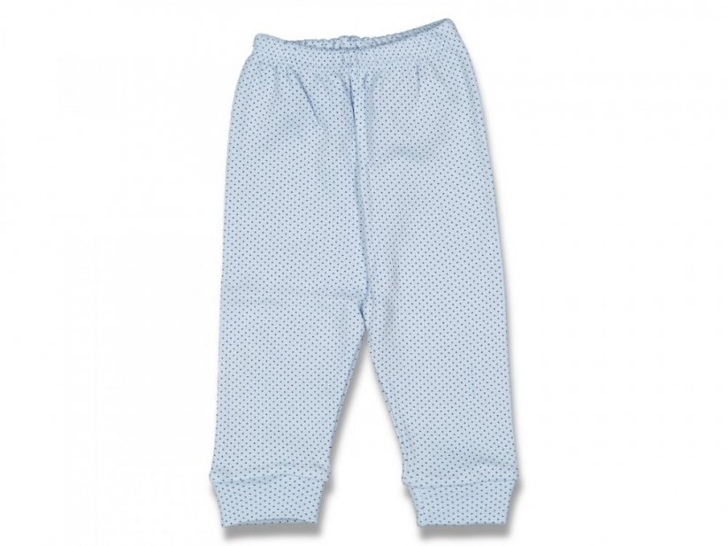 Pantaloni per neonati blu Pois