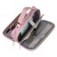 Astuccio rosa doppio scomparto