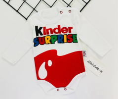 Dojčenské body Kinder Surprise