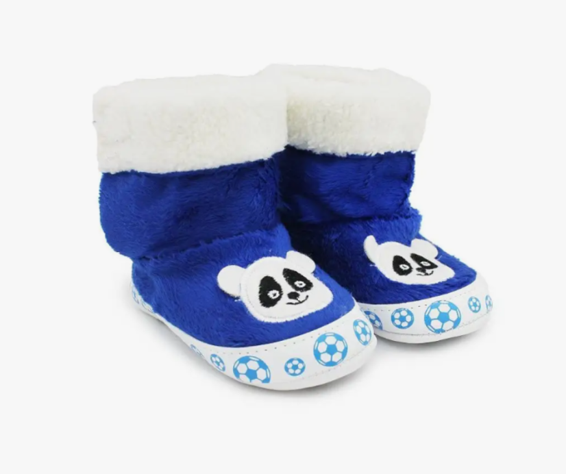 Caldi stivali da bambino/ Scarpine per neonati Panda blue