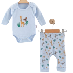 2-dielna detská súprava – body a tepláčky Zoo