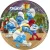 Papírové talíře 20 cm, 8 ks FSC -Smurfs