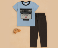 Pijama pentru băieți LET'S GROCK