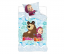 Biancheria da letto in cotone per bambini Masha e orso | 140 × 200 cm