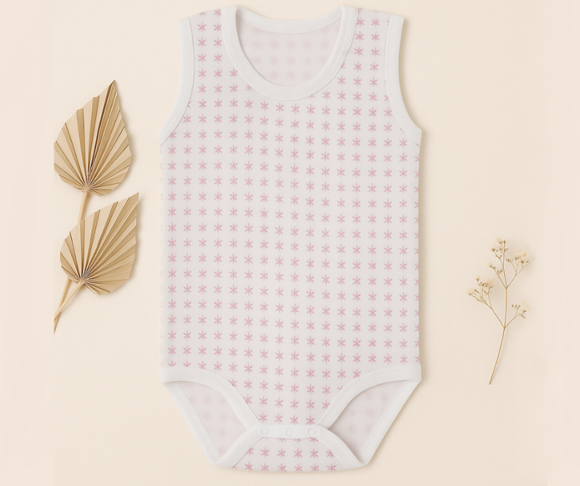 Kojenecké body bez rukávů Baby vel 56