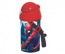 Sticlă din plastic pentru copii Spiderman 500 ml