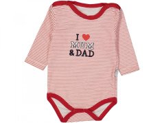 Body pentru bebelusi I Love Mum & Dad