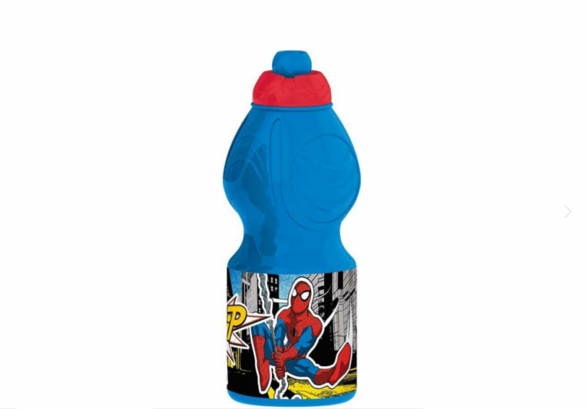 Borraccia sportiva in plastica per bambini Spiderman