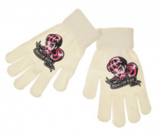 Mănuși pentru copii Monster High crem